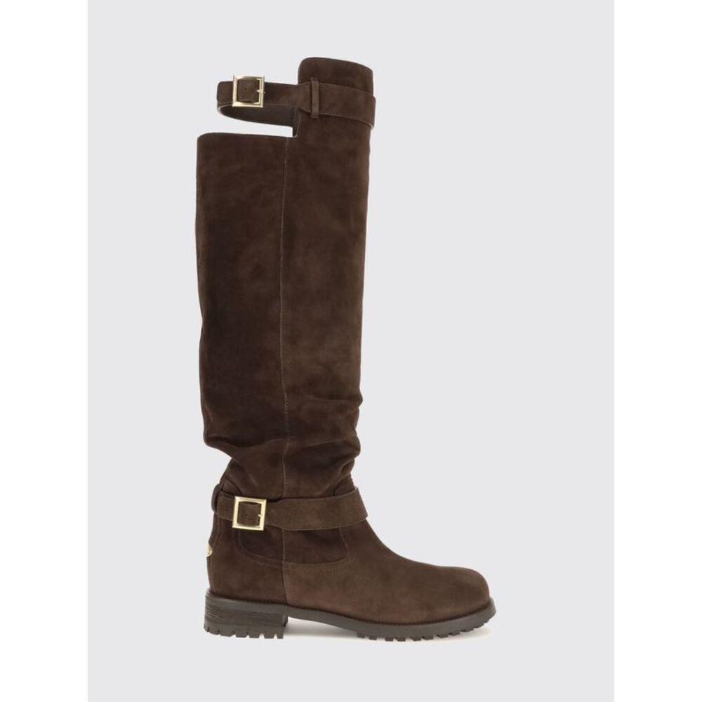 Jimmy Choo Boots Woman Cocoa